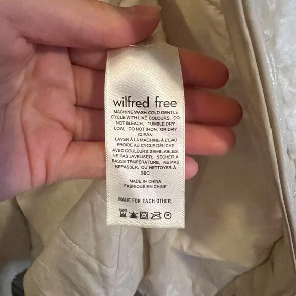 Aritzia Wilfred Free Teddy Jacket (Faux Fur) - Picture 3 of 6